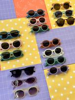 Vignette : lunettes de soleil Komono – design belge